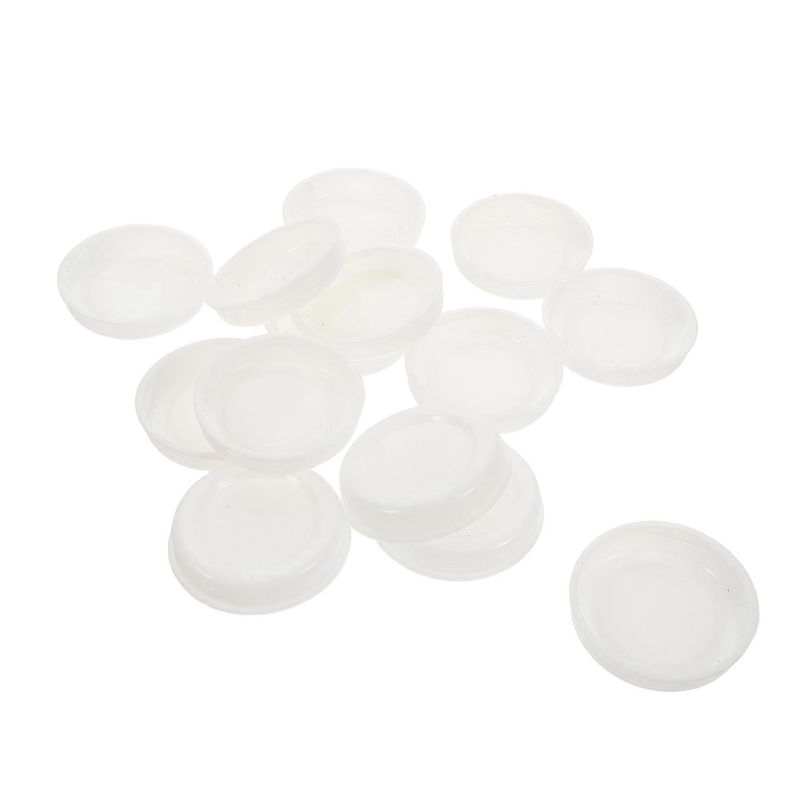 Craft Tubes Plastic with White Caps 120Pcs Storage Tubes for Posters