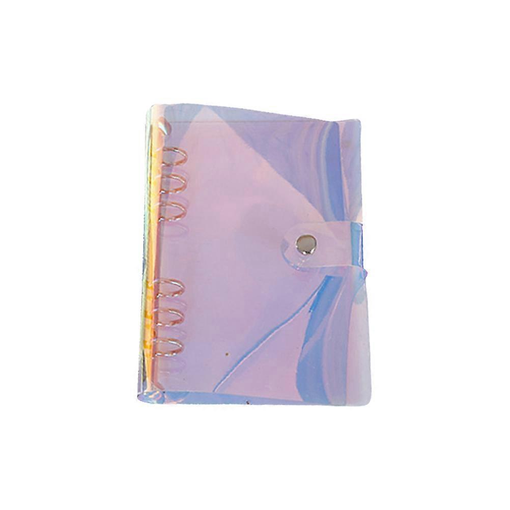 PVC Notebook Case A6 with Six Holes for Protection 2Pcs