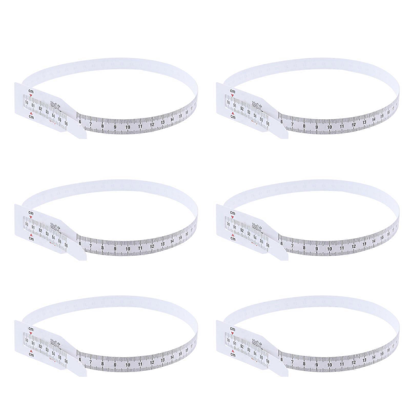 White Infant Tape Measure Head Circumference for Measuring 24Pcs