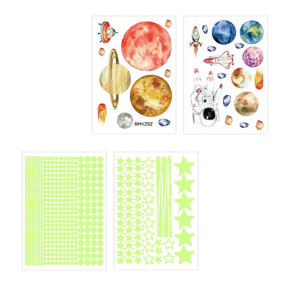 Ceiling Stickers Glow in The Dark for Decoration 12 Sheets Collection