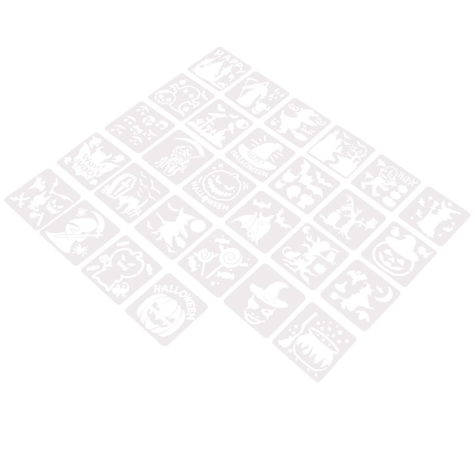 Halloween Painting Stencils DIY Template for Creative Drawing with 84 Sheets