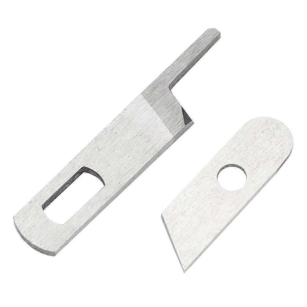 2Pcs Upper Lower Blades Household Multifunction Sewing Machine for SINGER 14U LOWER KNIFE