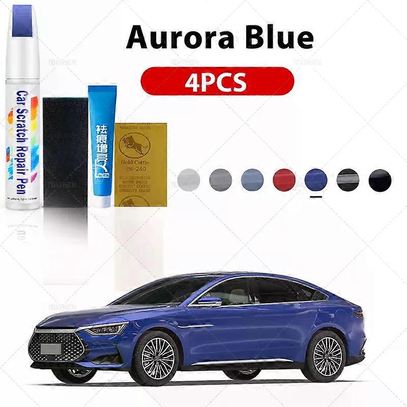 2pcs 2pcs For BYD Han 2020-2025 D37B D37C D37D D37E D37F D37G Paint Repair Pen Touch Up Scratch Remover DIY Auto Accessories Black White