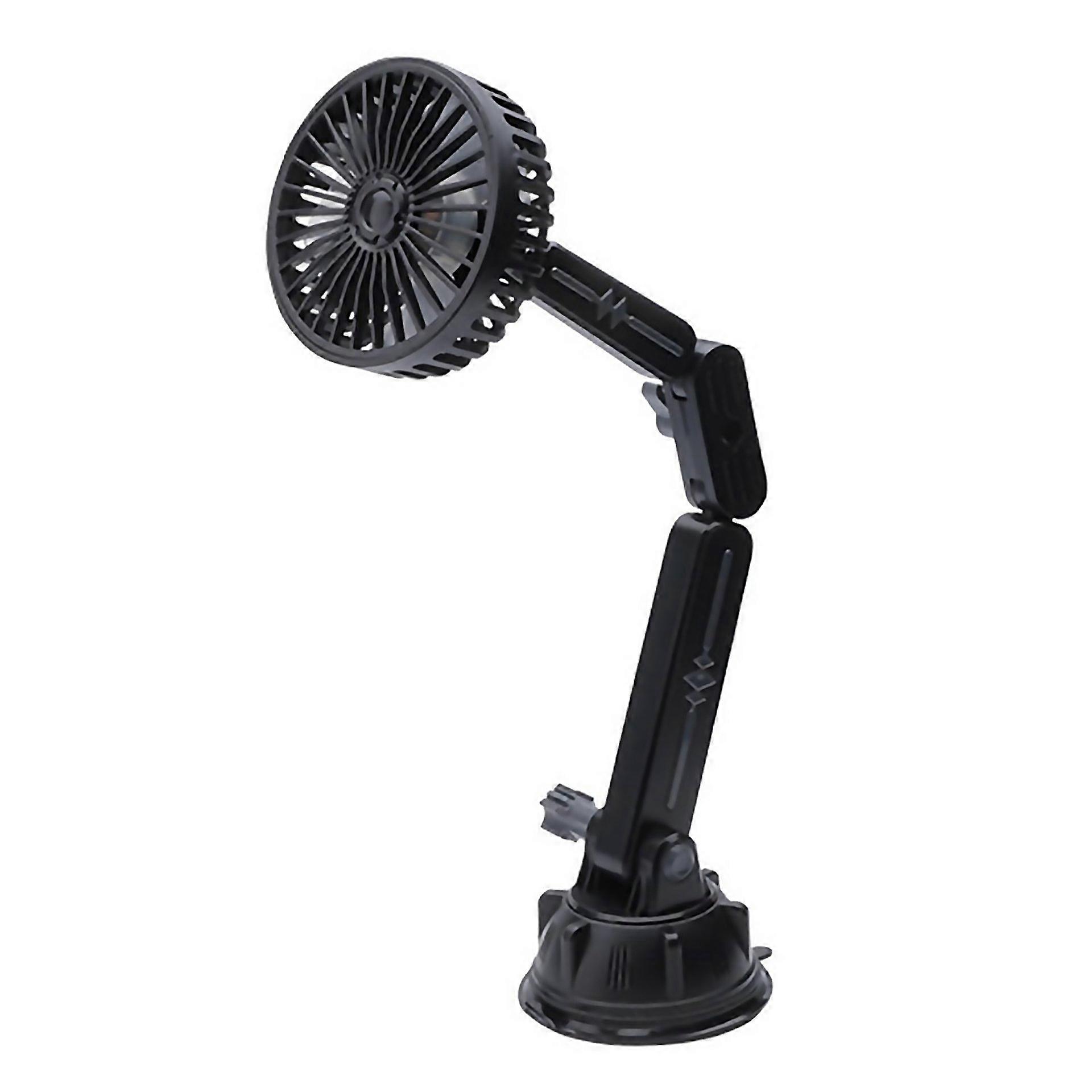 For Multifunctional Car Suction Cup Fan 360 Degree Rotation Adjustable Single Had Designed For Moder