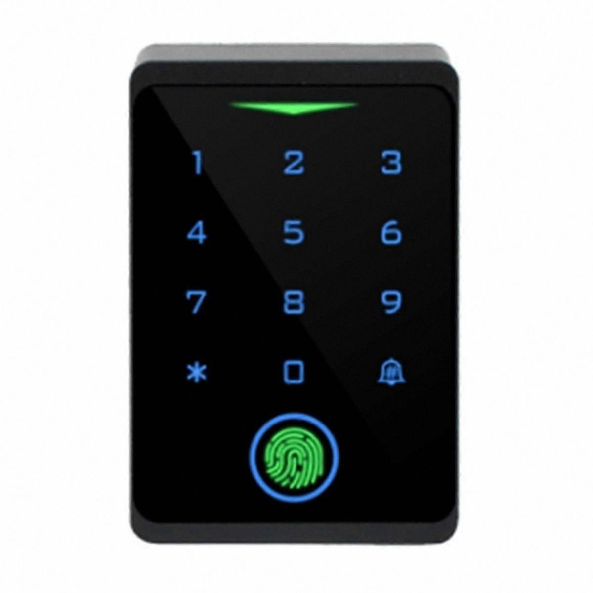 Smart Door Lock with Biometric and Keypad Entry IP66 Waterproof Keyless Access Control WiFi Connection