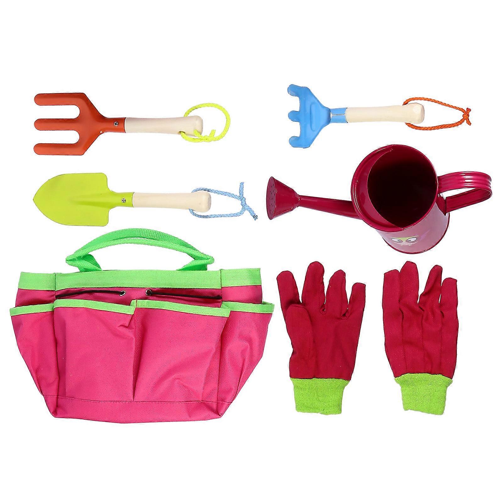 Kids Flower Garden Tool Set Multi-Purpose Garden Tools for Playing 1Set