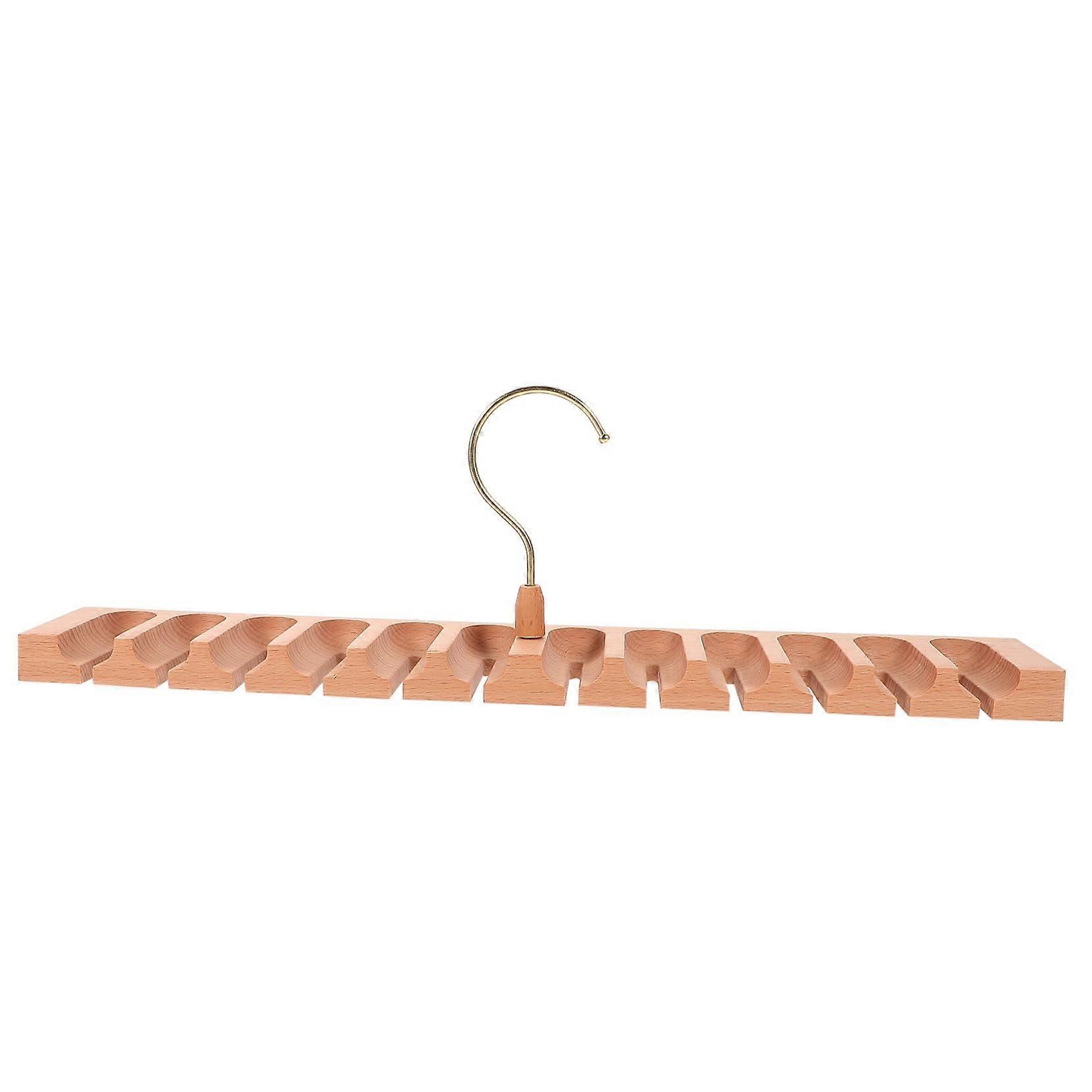 Rotatable Large Capacity Belt Hanger Closet Belt Organizer Men Wardrobe AntiDeformation Design For Home Hotel Dormitory