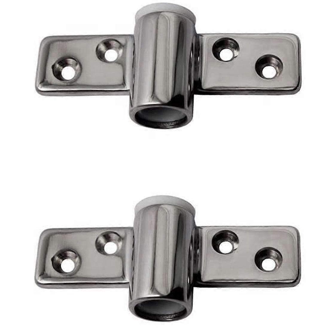 2 Pcs Boat 316 Stainless Steel Oar Lock Socket Side Mount Rowlock