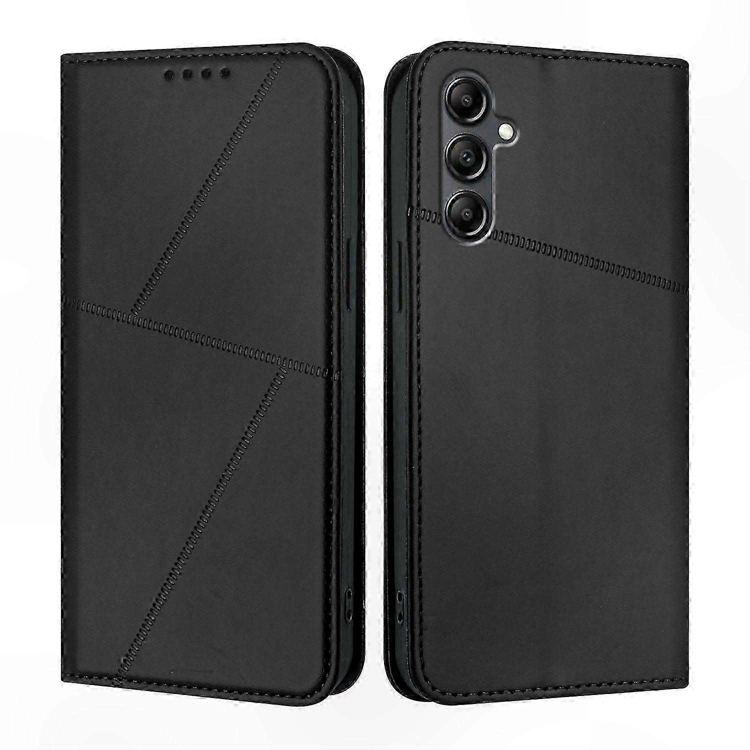 Magnetic Leather Wallet Case with Stand for  Galaxy A17