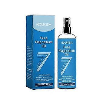 El aceite de magnesio mineral en spray nutre, hidrata y tensa suavemente el cuidado de la piel y el aceite de cuidado humectante