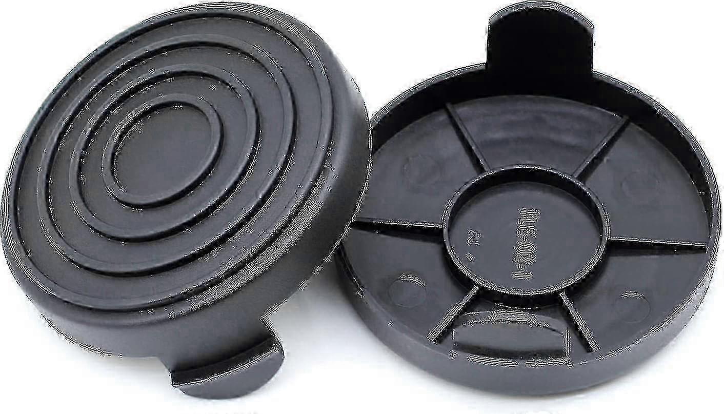 25-26 Spool Cover For Garden Trimmers (2 Pieces) - Compatible With Gardenline Glr Glt, Einhell Gc-et 4530 Set -JA - MXBC