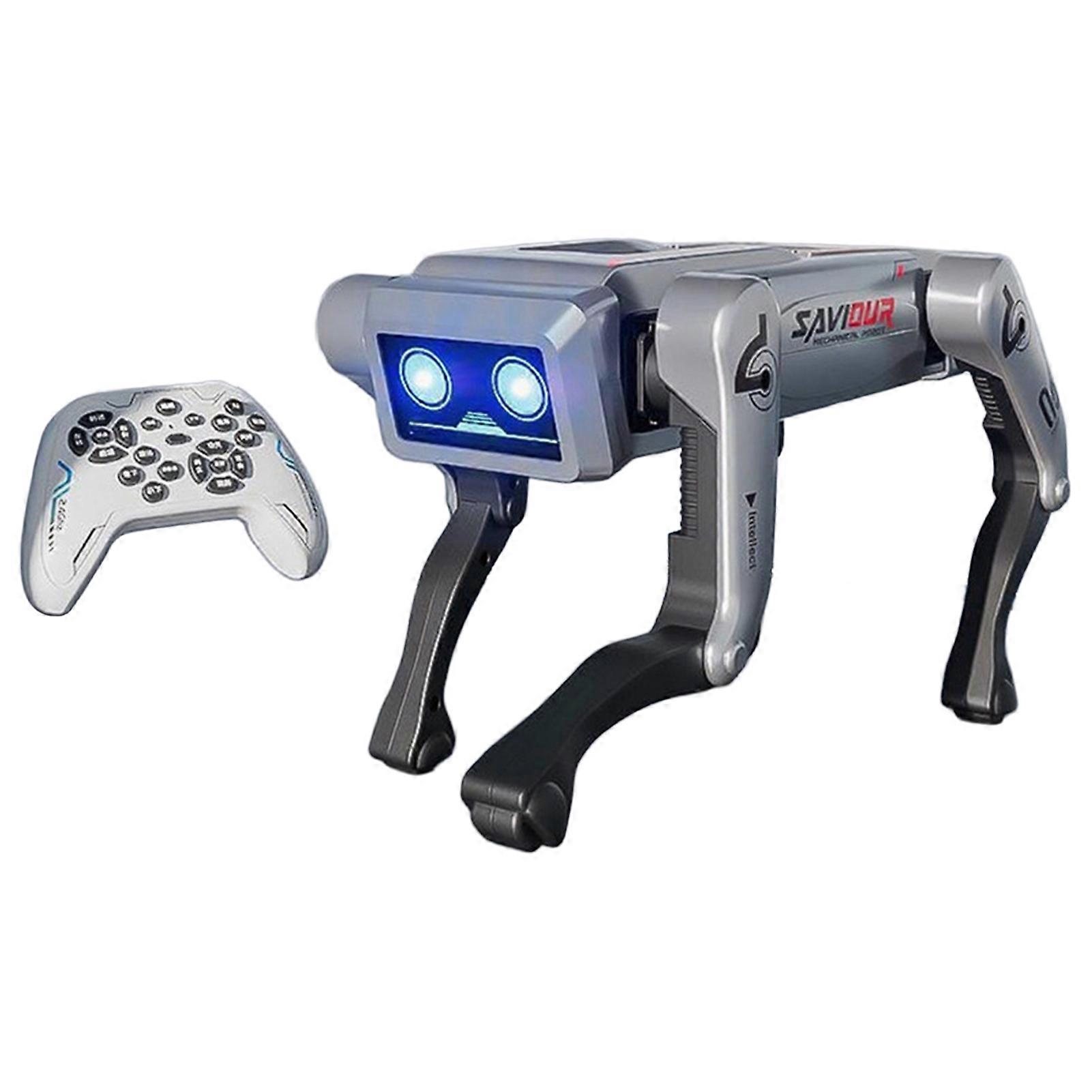 Smart Bionic Quadruped Robot Dog Toy With Remote Control And Programming Support