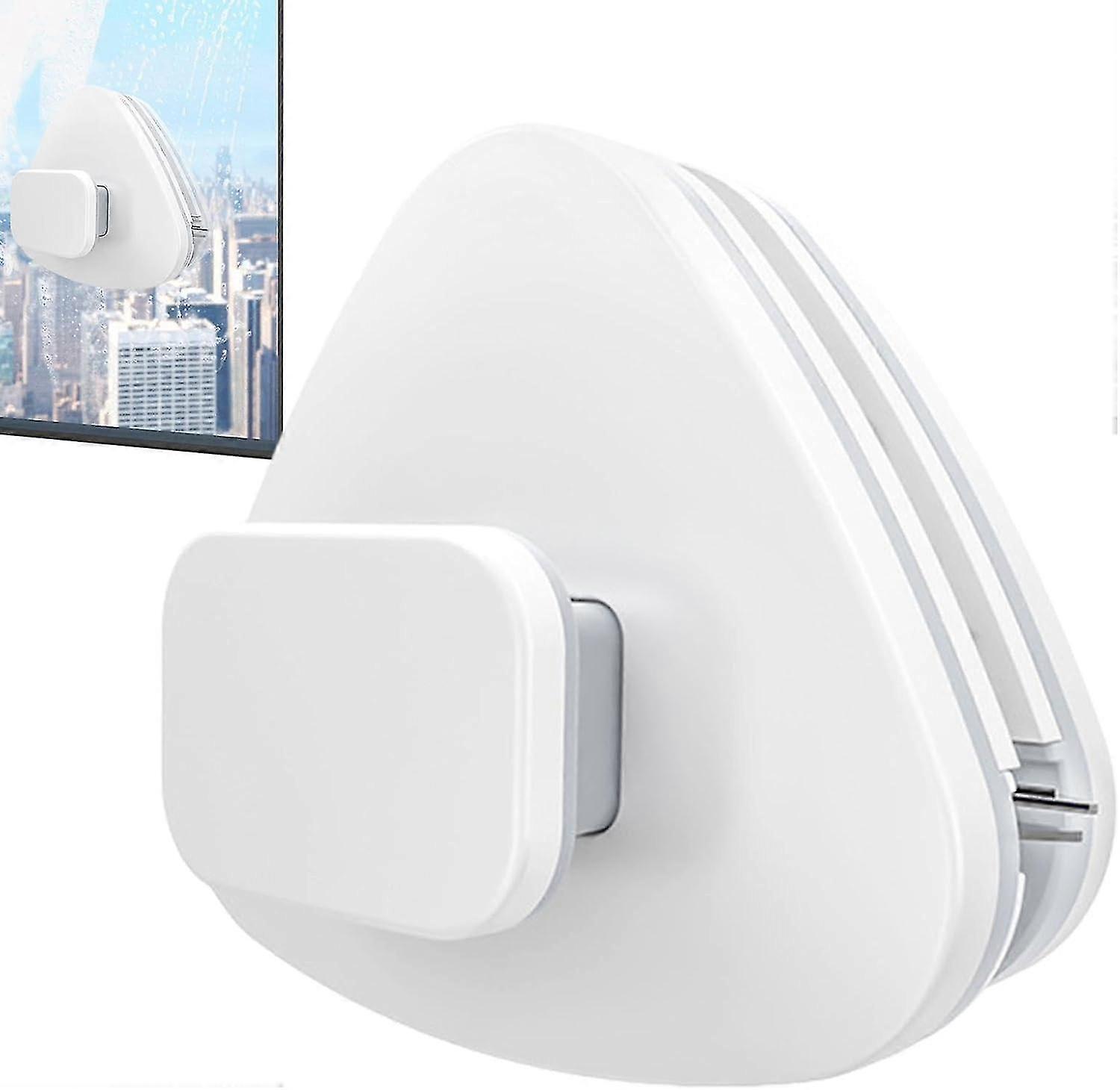 2025 Magnetic Window Cleaner, Double Sided Window Cleaner, Double Sided Adjustable Windshield Magnetic Car Window Cleaner, Triangular Wiper Brush for