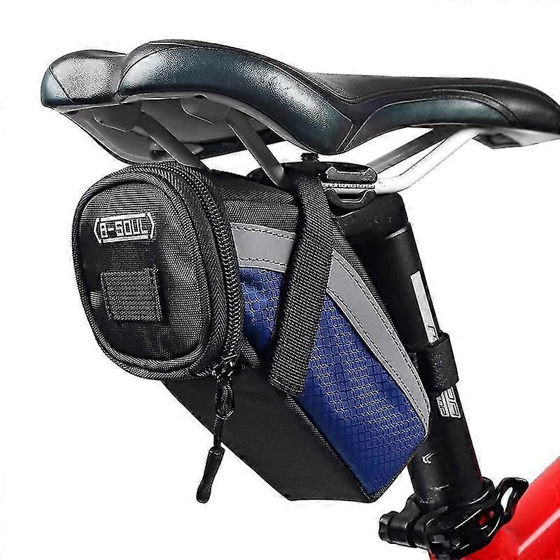 Polkupyörän satulalaukku, kannettava pyöräilyvarasto Pyörän istuin takalaukku Polkupyörä Satula Takatyökalu laukut