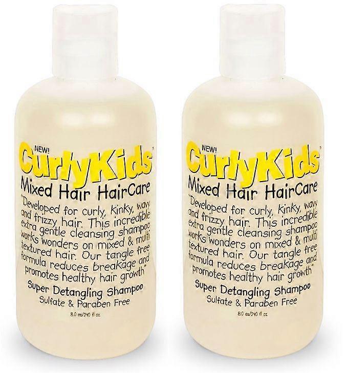 Curly Kids Detangling Shampoo 8oz (2 Pack)