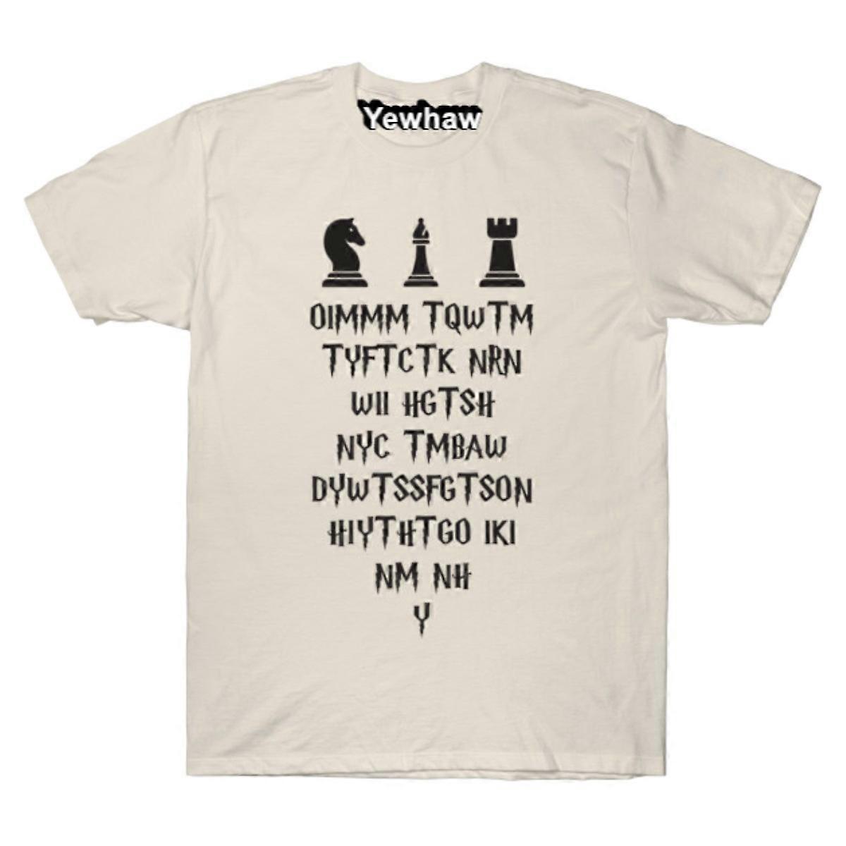 Tričko Once I Make My Move Acronym Wizard Chess Fun Tee