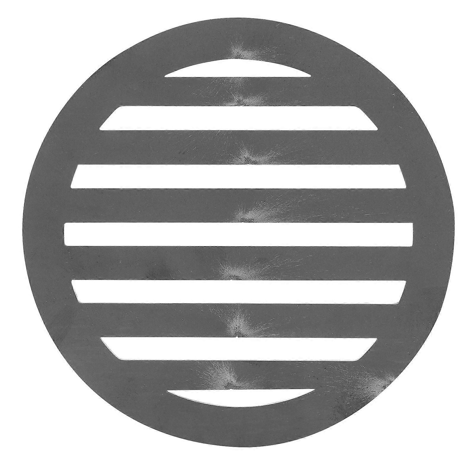 BBQ Μαντεμένια Ψησταριές Πλάκας Κάρβουνου Σχάρα Φωτιάς Κάμπινγκ Στρογγυλή Σιδερένια Σχάρα Φωτιάς Τζάκι Σχάρα Σχάρες Αντικατάστασης Σχάρας για Αξεσουάρ Σχάρας 145mm