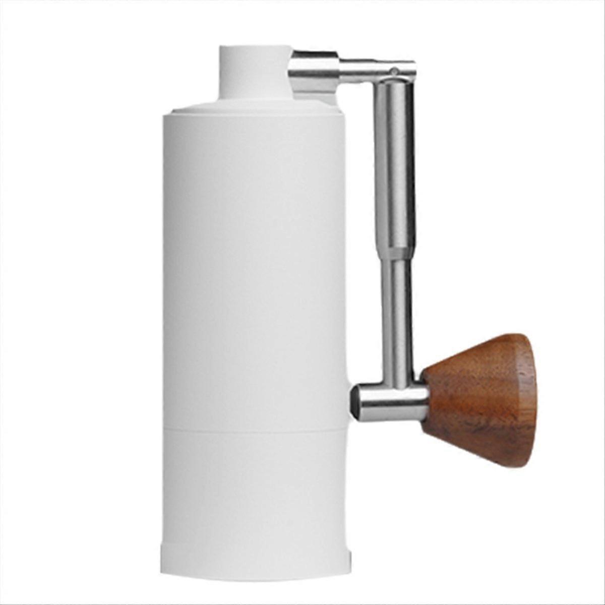 Manual coffee grinder, precision grinding folding crank White