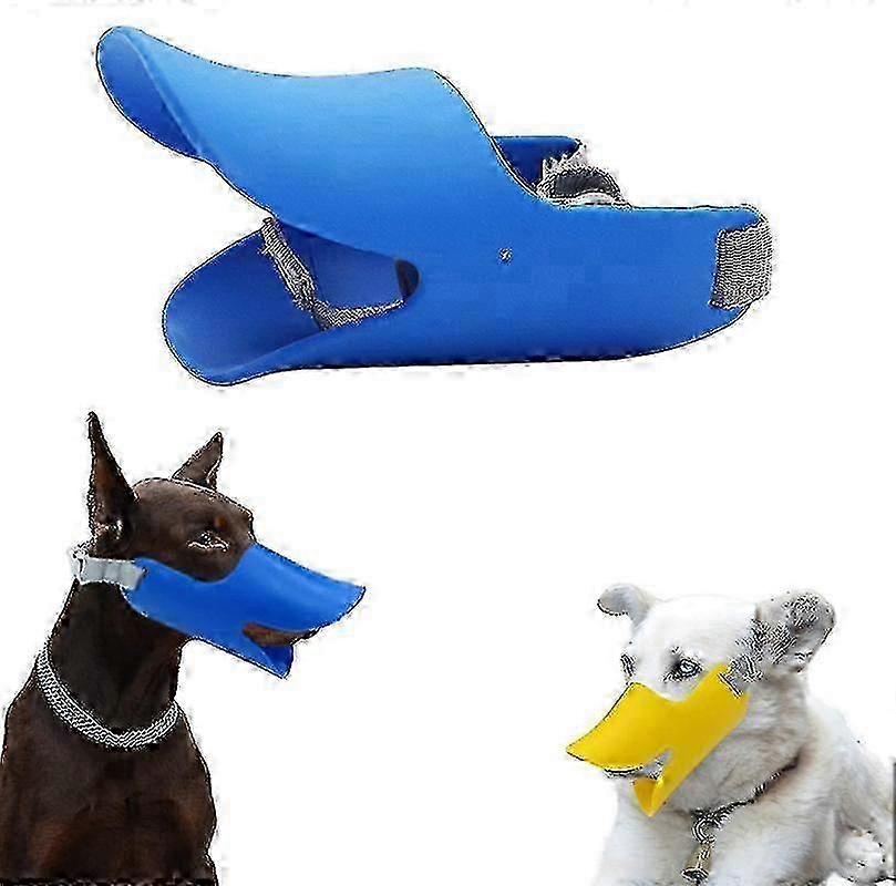 Silicone Duckbill Shape Dog Muzzle for Small Large Dogs Anti Bite Stop Barking