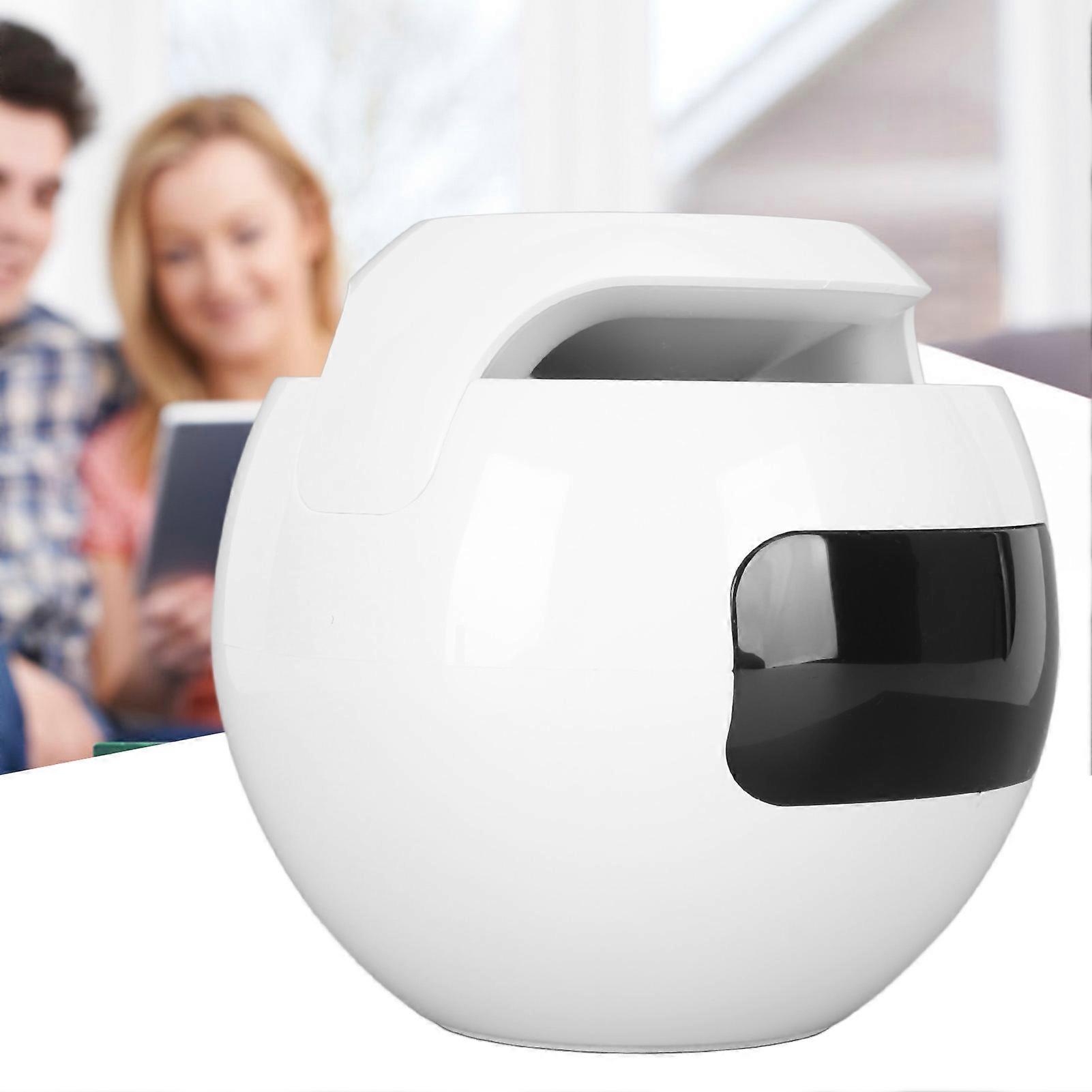 Bluetooth Alarm Clock Speaker Bass Full FM Radio Multifunction Portable Bluetooth Speaker for Household White 