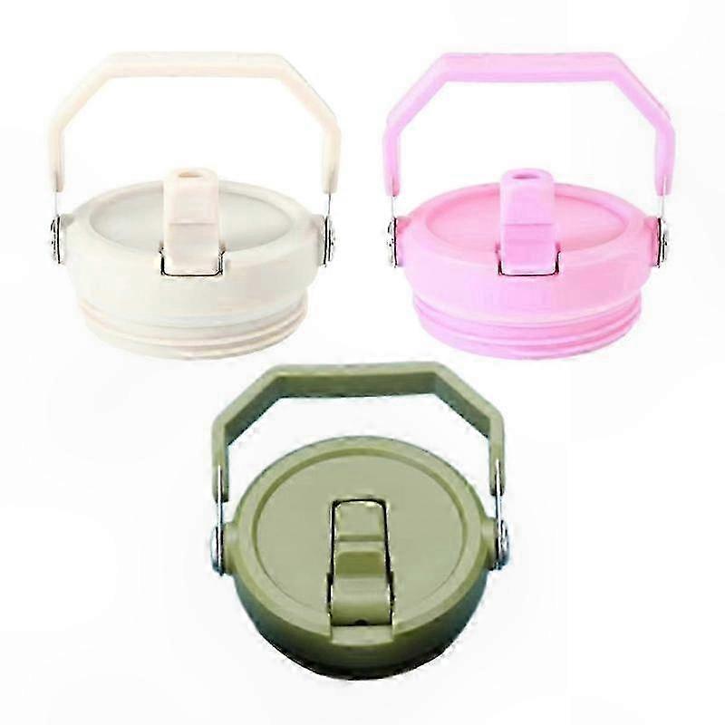 30oz Tumbler Replacement Lid with Flip Straw for Reusable Drinkware