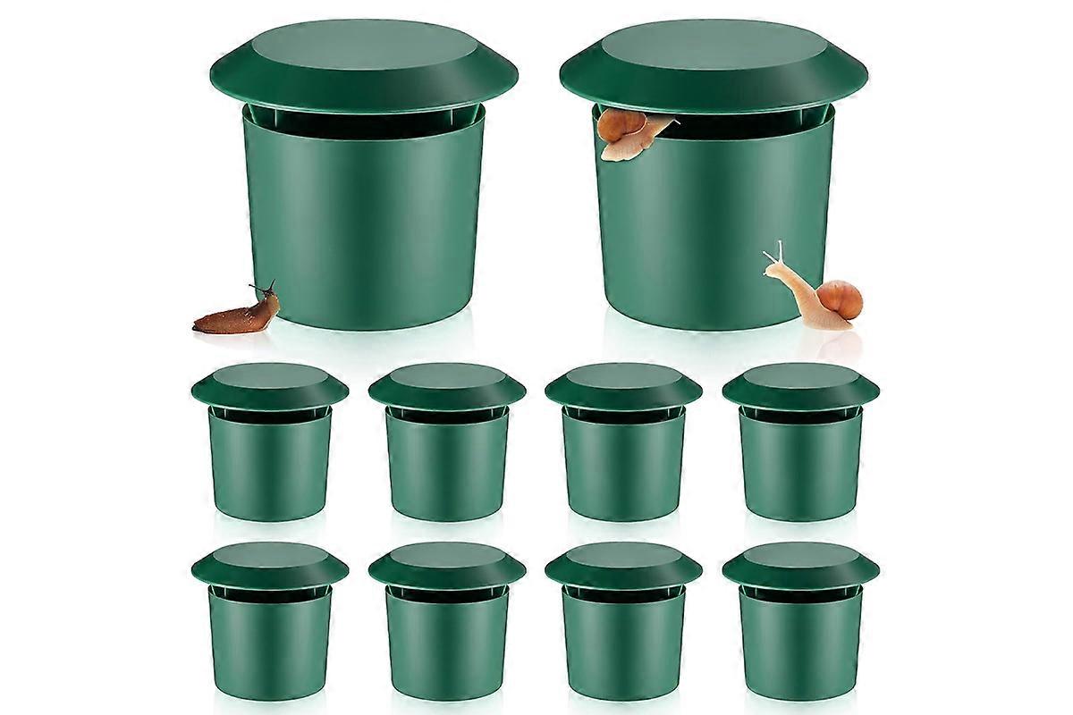 10Pcs Slug Snail Traps Kit Snail Trapper Reusable Slug