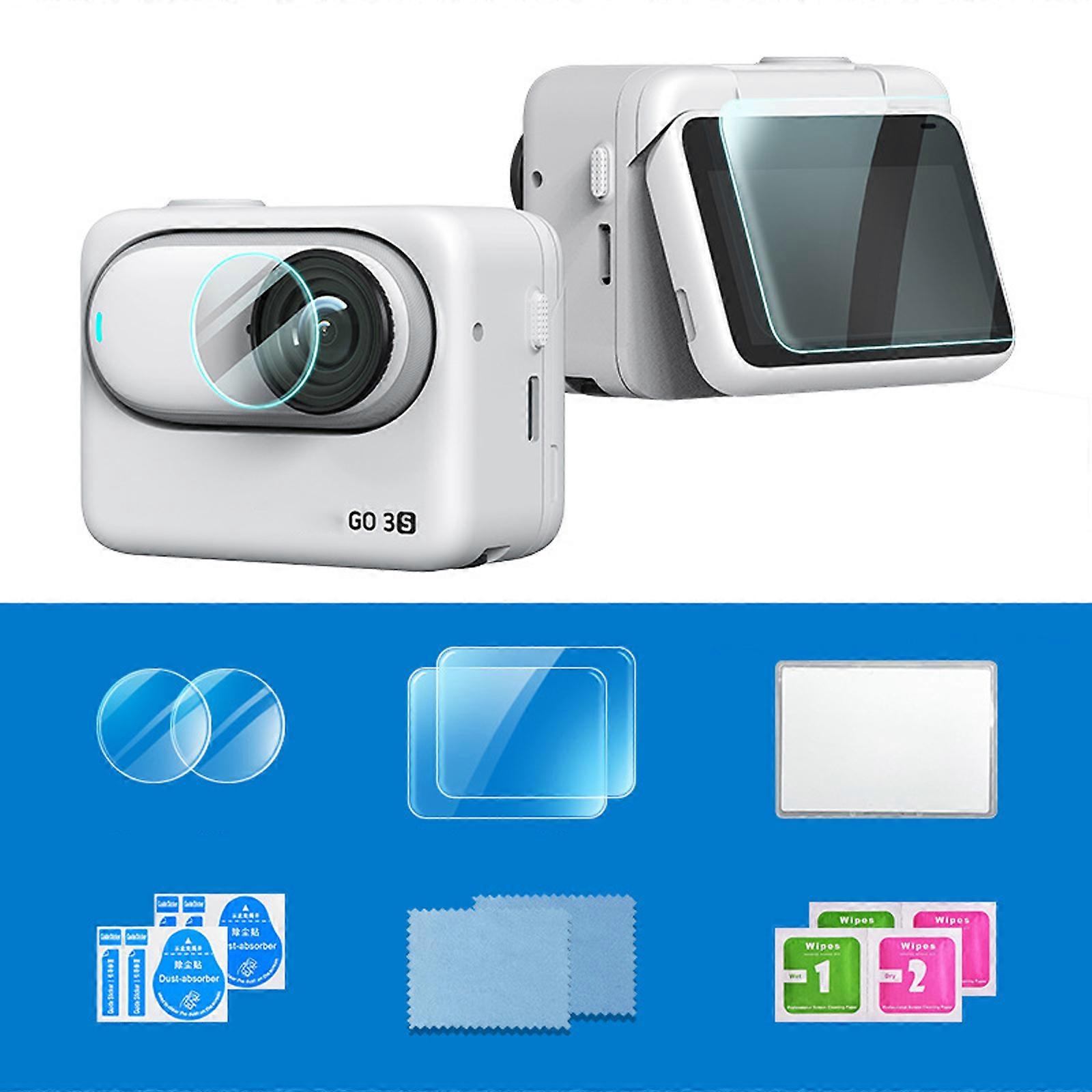 Scratch Resistant Screen Protector Film High Transparency Clear Visuals Fingerprint Resistant Layer For Miniature Camera Multicolor