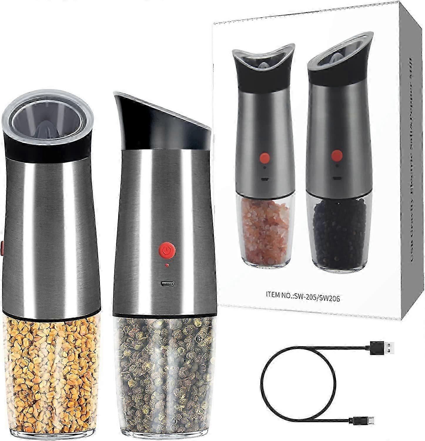 Electric Stainless Steel Pepper Grinder