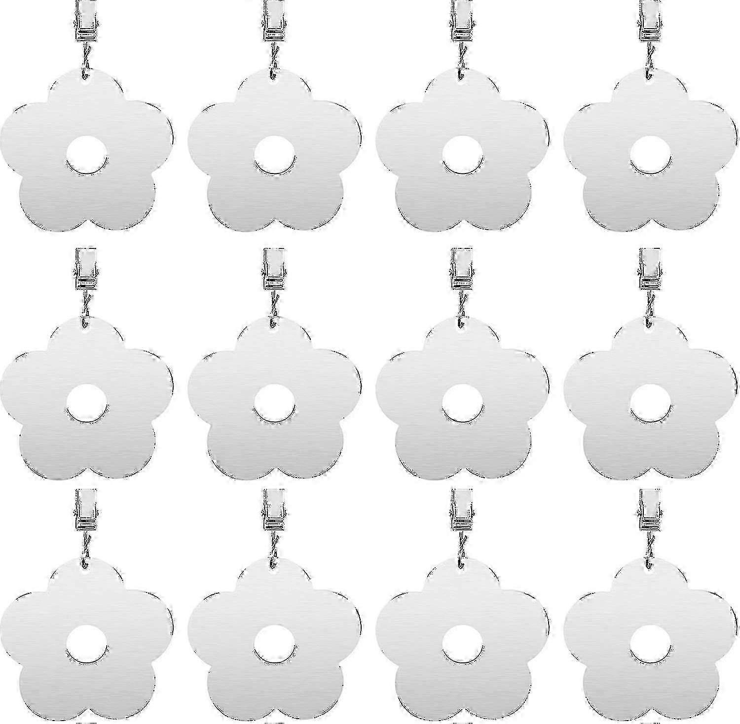 庭や屋外での使用のための12個の余分な重いテーブルクロスの重量