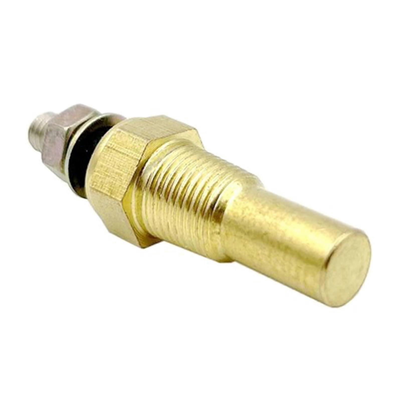 Temperature Sensor Industrial 150C, 10mm Probe, Copper Alloy Engine Temperature Transmitter For Generators and Fuels