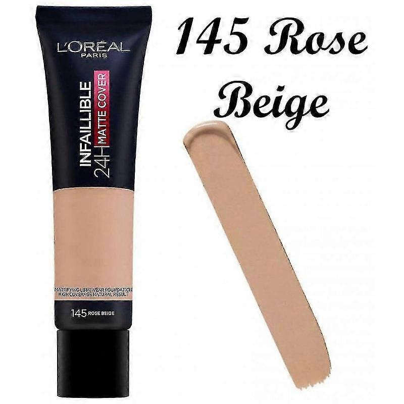 Onfeilbare 24-uurs matte dekking foundation