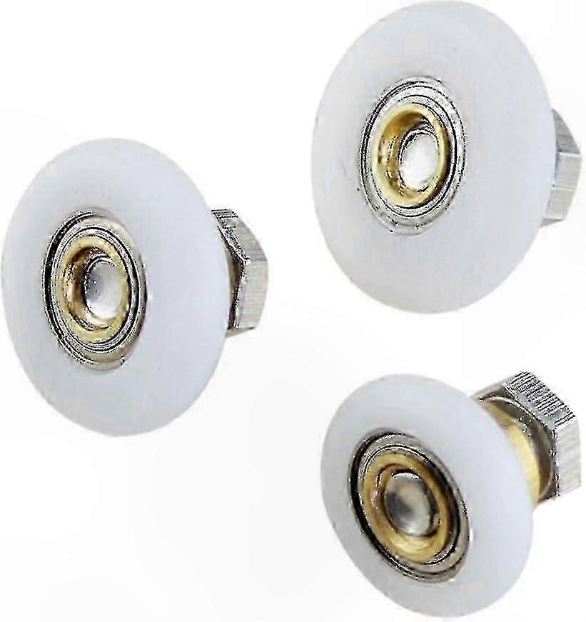 Replacement Rollers for Glass Sliding Shower Doors - 4 Sizes