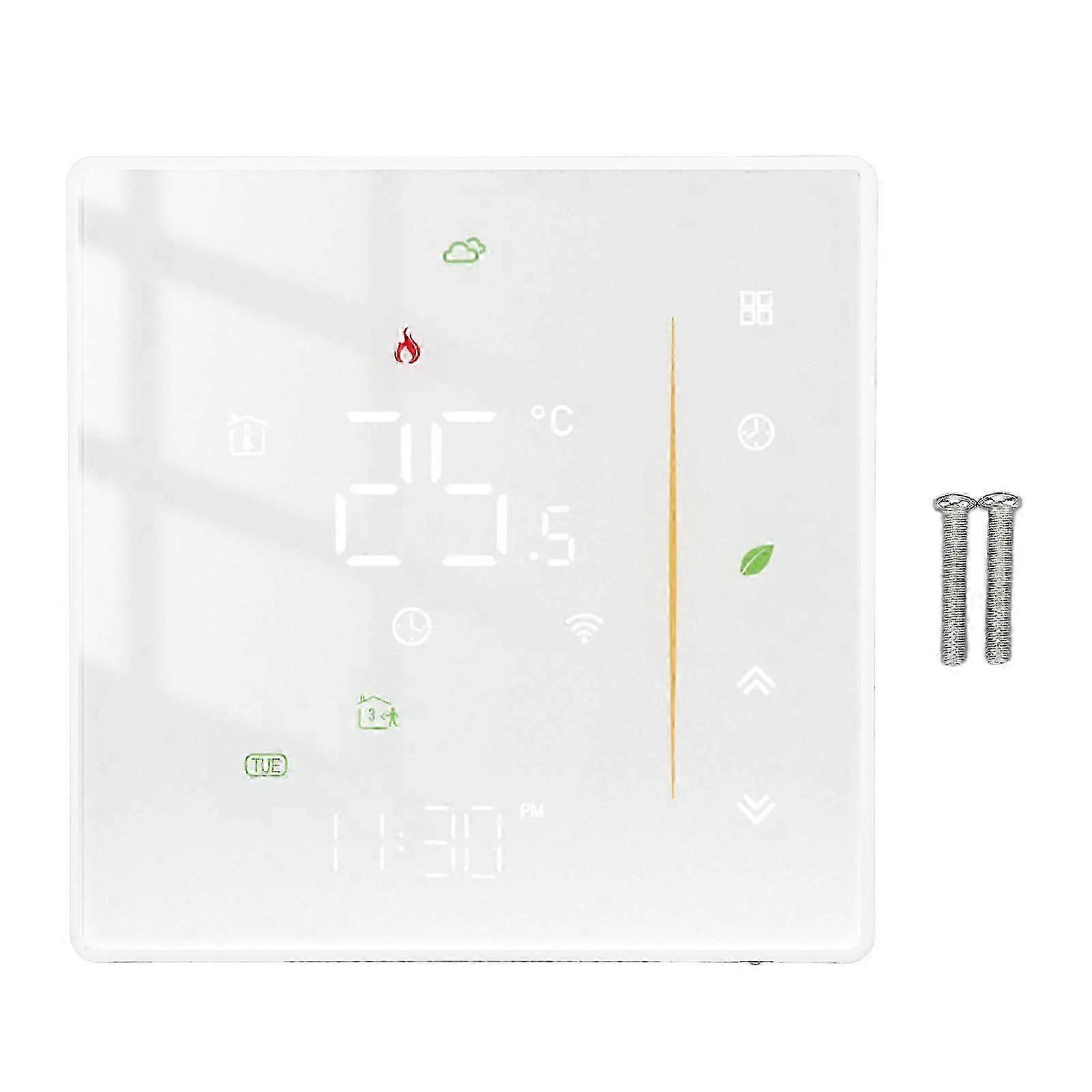 WiFi Smart Boiler Heating 5+1+1 Day 6 Time Frame Programmable Voice APP Control Thermostat AC95‑240V BHT‑006GCLW 2025