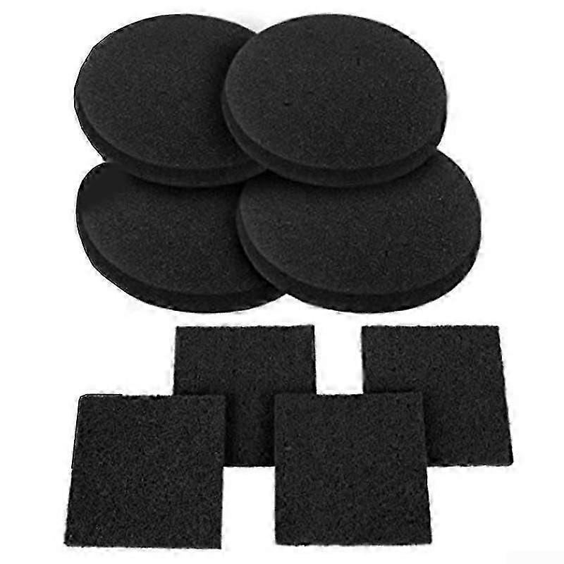 A complete solution for kitchen problems. Our set includes both square and round activated carbon filter designs.