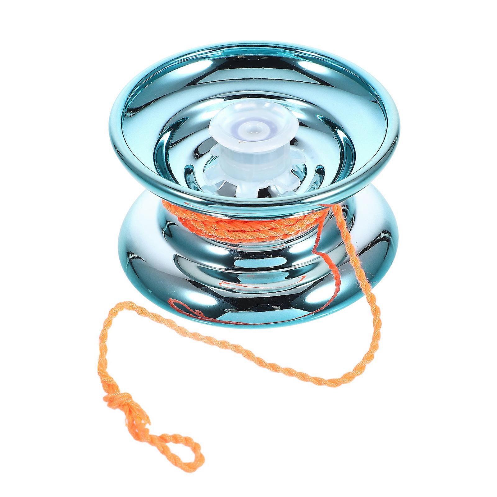 Blue Alloy Yo-Yo Toy String Ball for Wrist Exercise