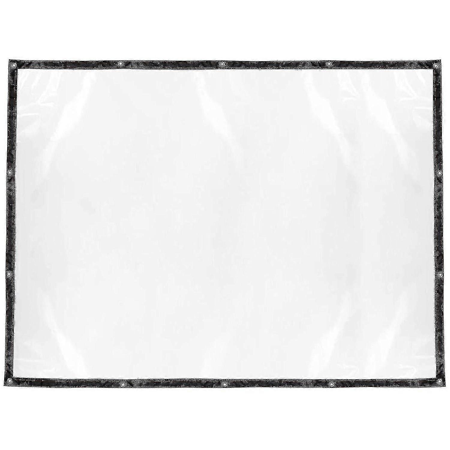 100%新品、防水クリアターポリン防水シート、グロメット付き、高耐久PVCパティオ植物カバー