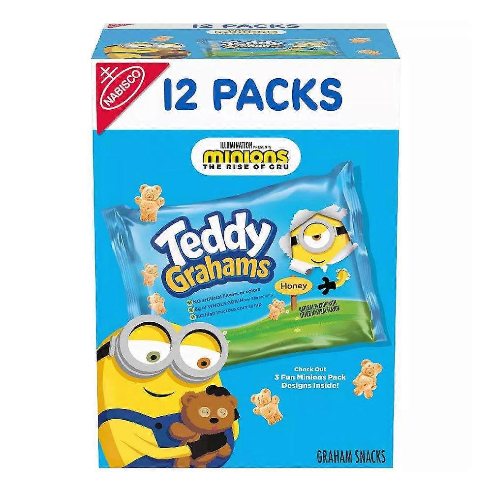 テディ・グラハムズ・ミニオンズ・ハニー・グラハム・スナック、12個