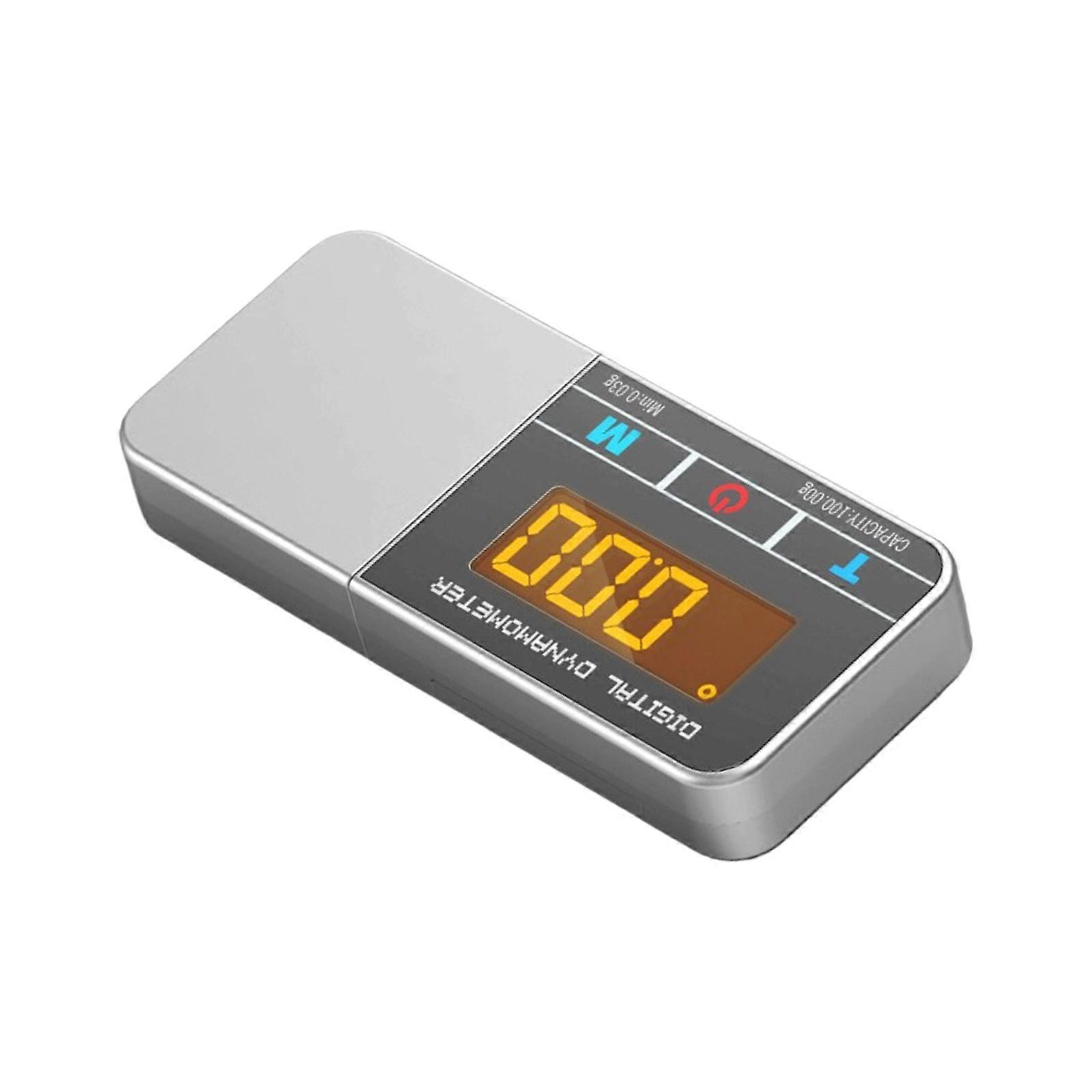 Portable LCD Digital Turntable Force Scale Meter Gauge Backlight High Precise Recorder 0.01g/100g Jewelry Scale Multicolor