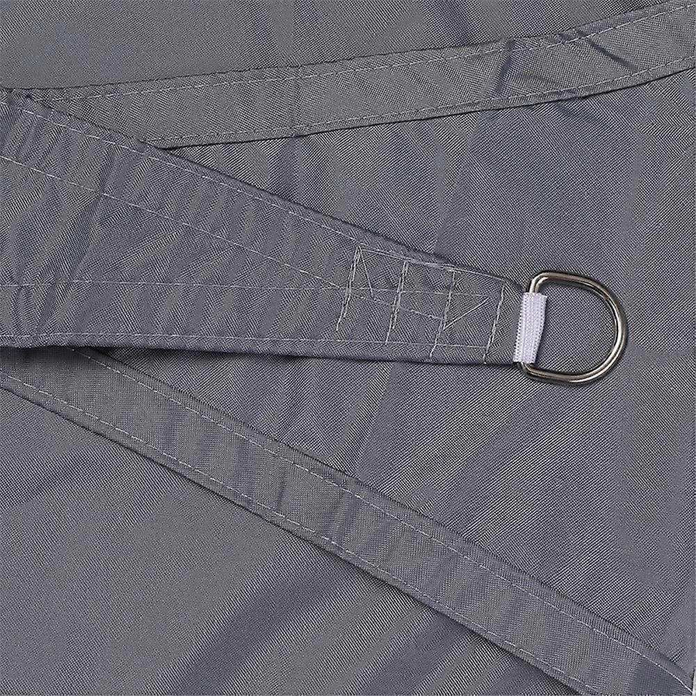 Solar Sail Awnings Rectangular Shade Sail Outdoor Garden Terrace 2.5x3 m Gray UV Protection 98%  Rope Multiple Sizes