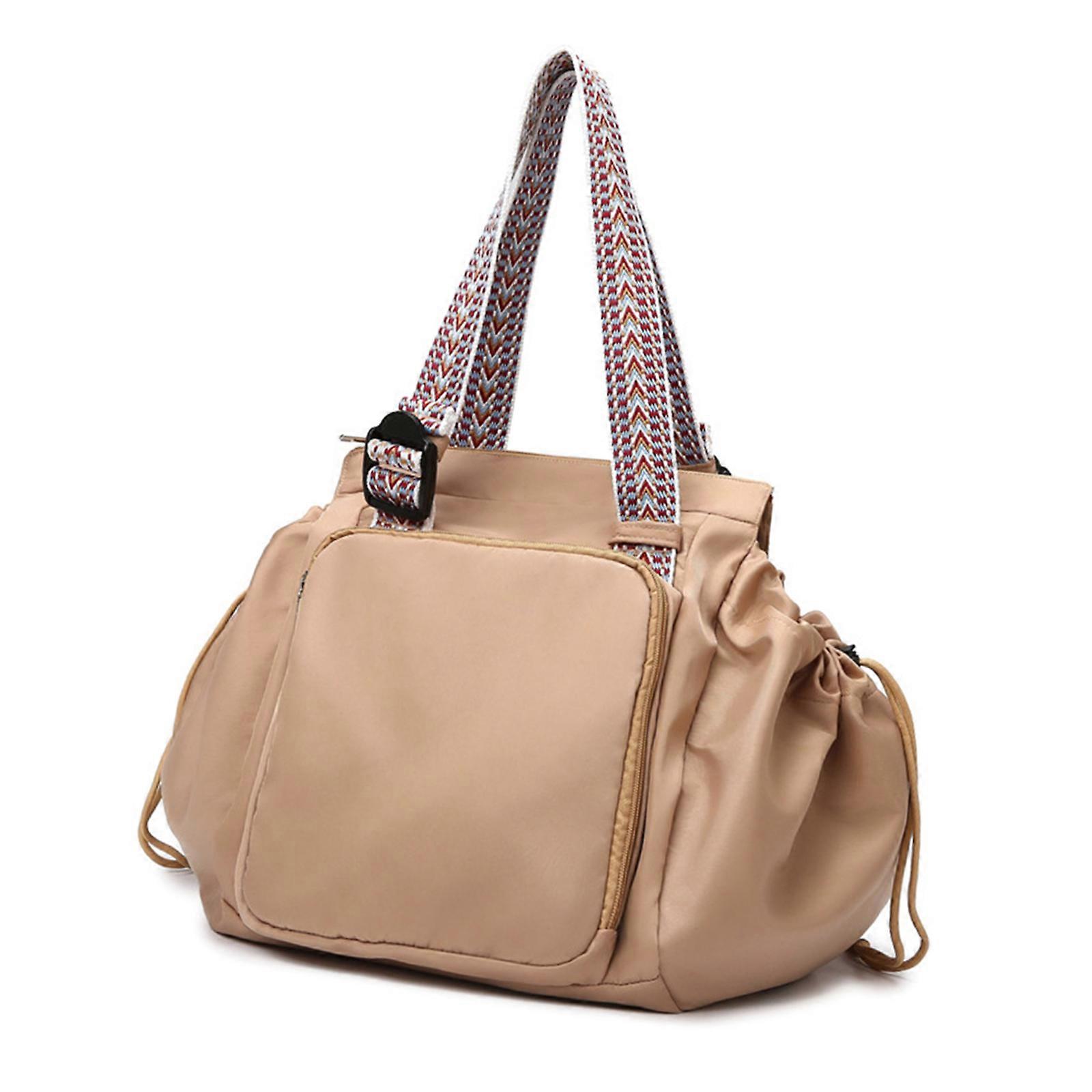حقيبة حفاضات حقيبة مقاومة للاهتراء حقيبة يد سعة كبيرة حقيبة أمي حقيبة سفر للنساء حقائب الكتف حقيبة ظهر كاكي