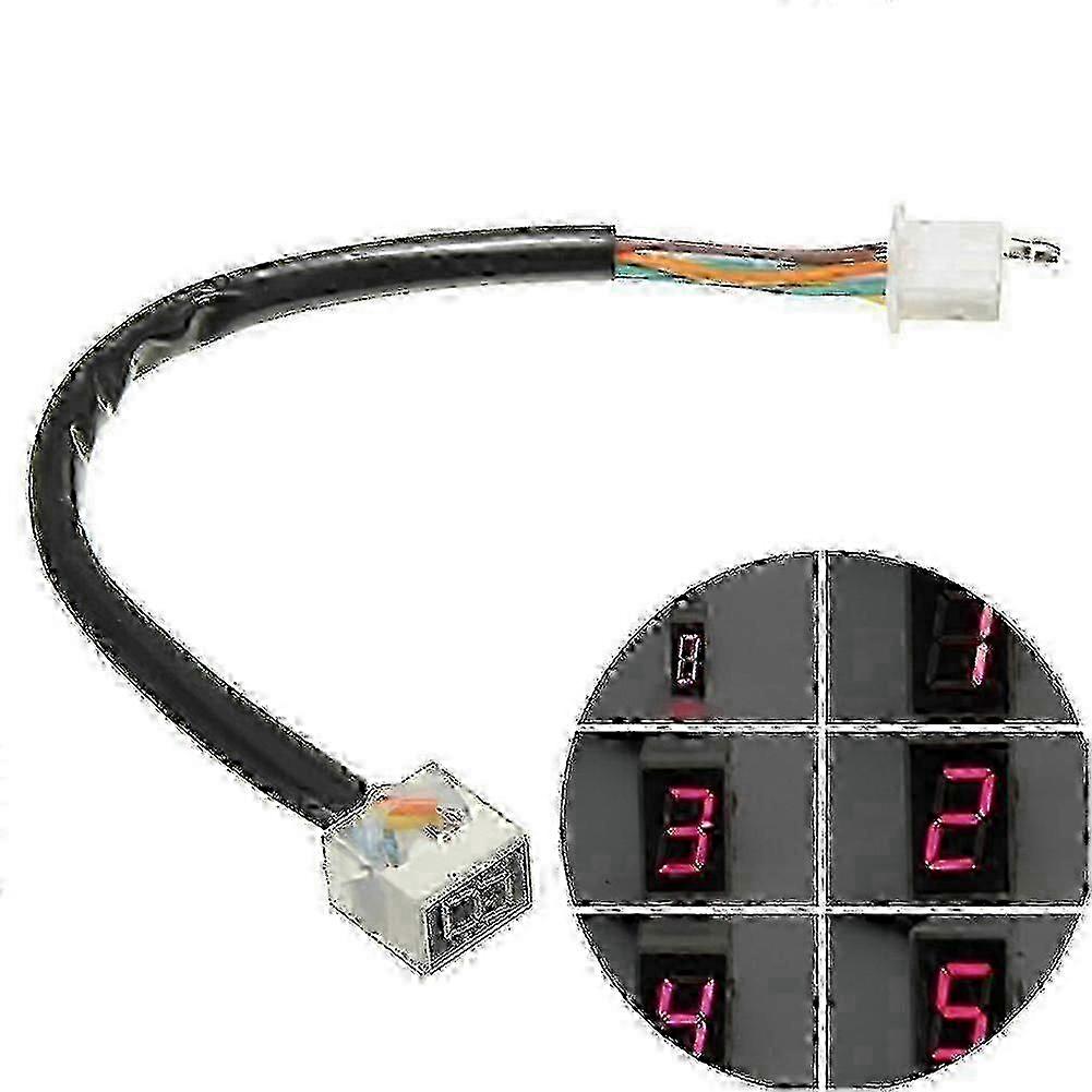 Universal LED Digital Gear Indicator Motorcycle Display Shift Lever Sensor Speed Gear Display Indicator Motorcycle AccessoriP20211224818