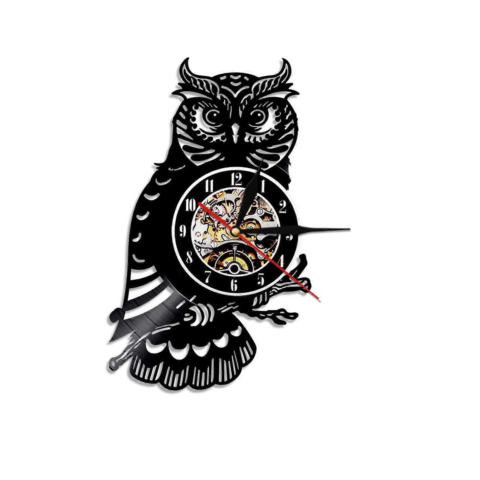 YiFudd Vinyl Wall Clock Vinyl Wall Clock Retro Wall Clock Wall Clock