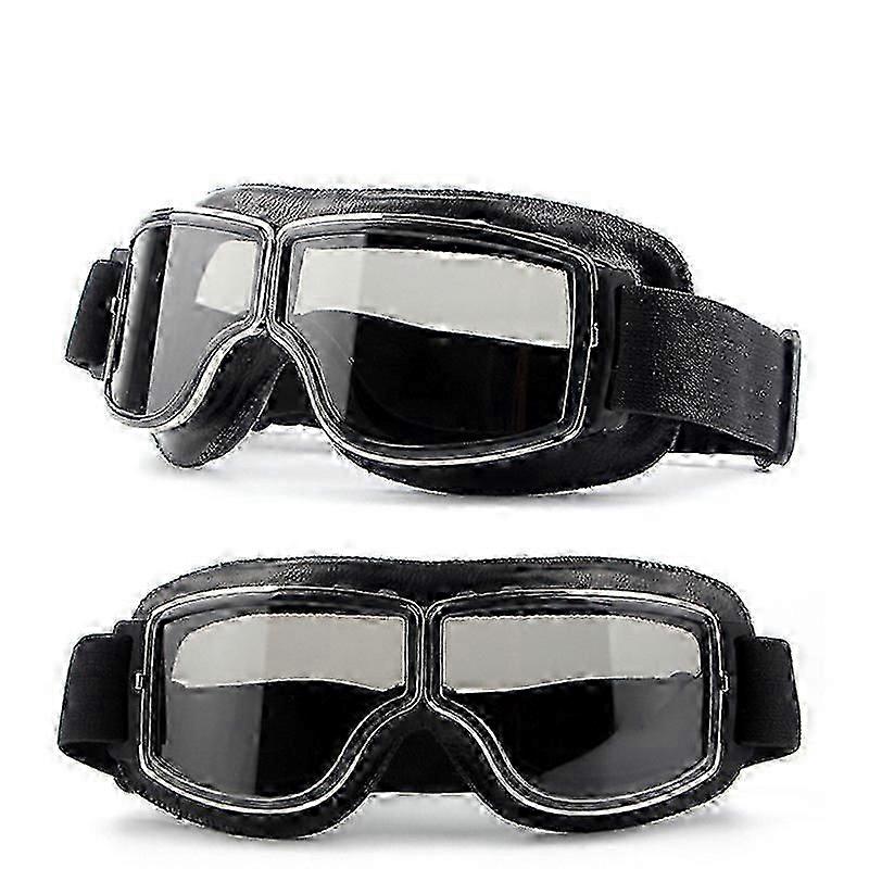 Retro Aviator Motorcycle Goggles