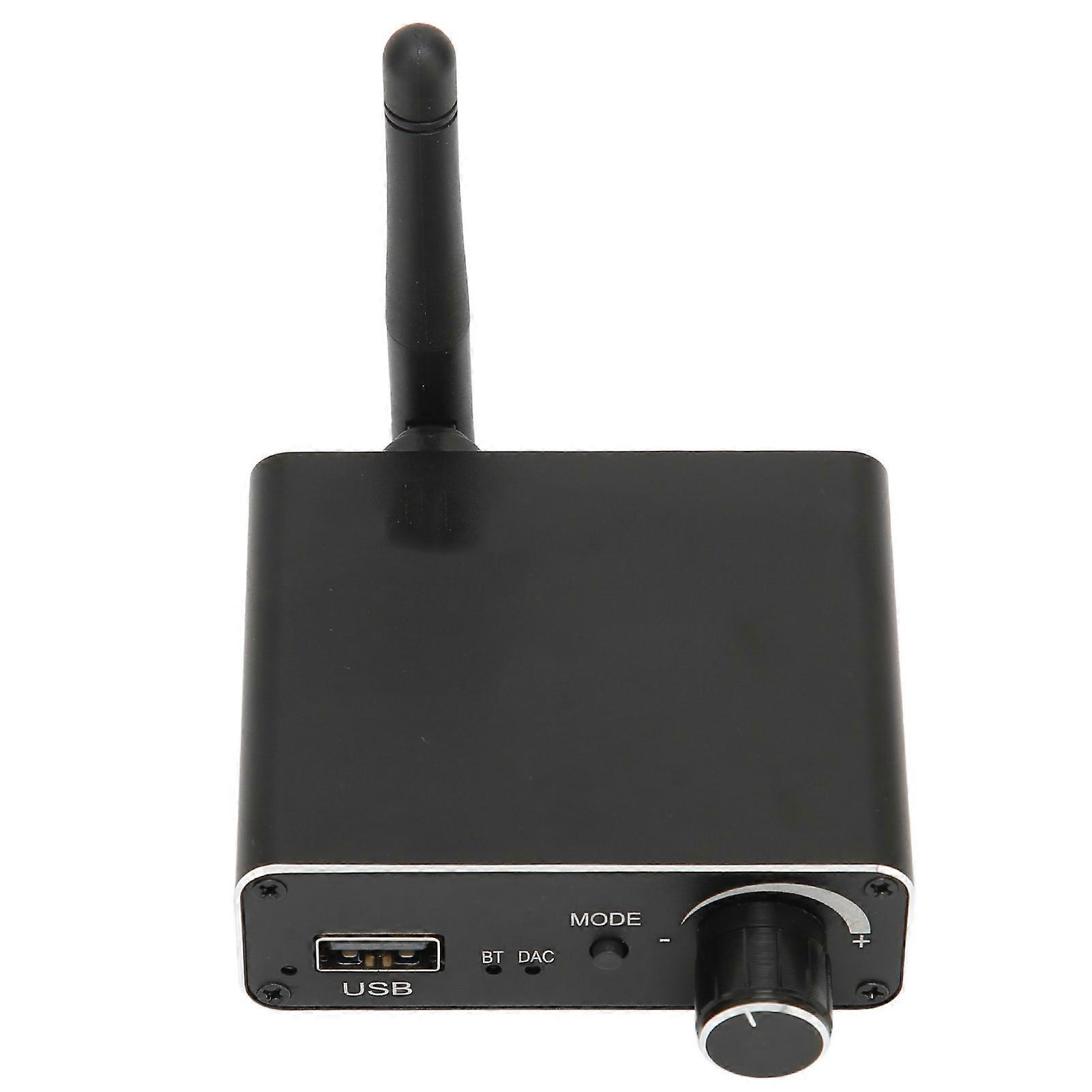 D18 Bluetooth DAC Converter Digital to Analog Converter with Bluetooth Receiver Supports U Disk Playback Volume Control