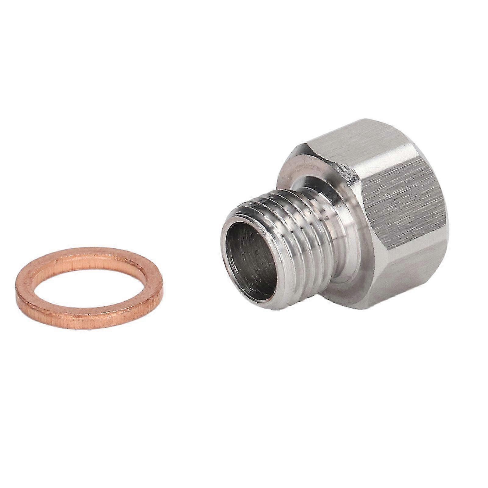 Precision Engineered 1/8in NPT to M12x1.25 Adapter for Automotive Performance Upgrades