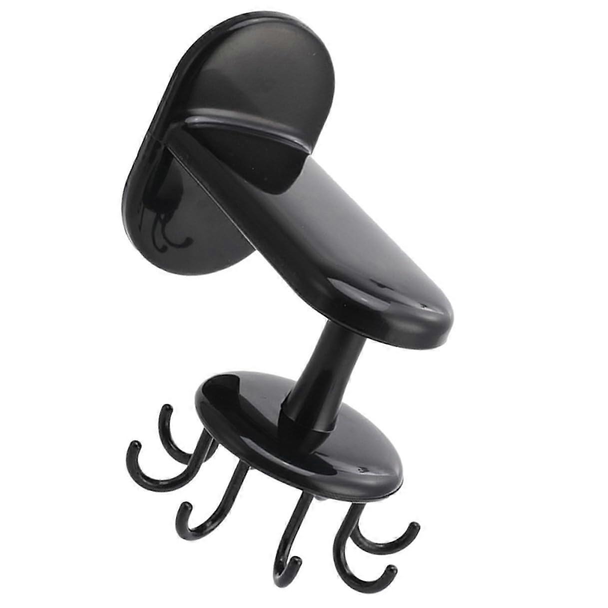 Kitchen Wall Mounted Rotating Utensil Holder 360° Swivel SelfAdhesive SpaceSaving Hook