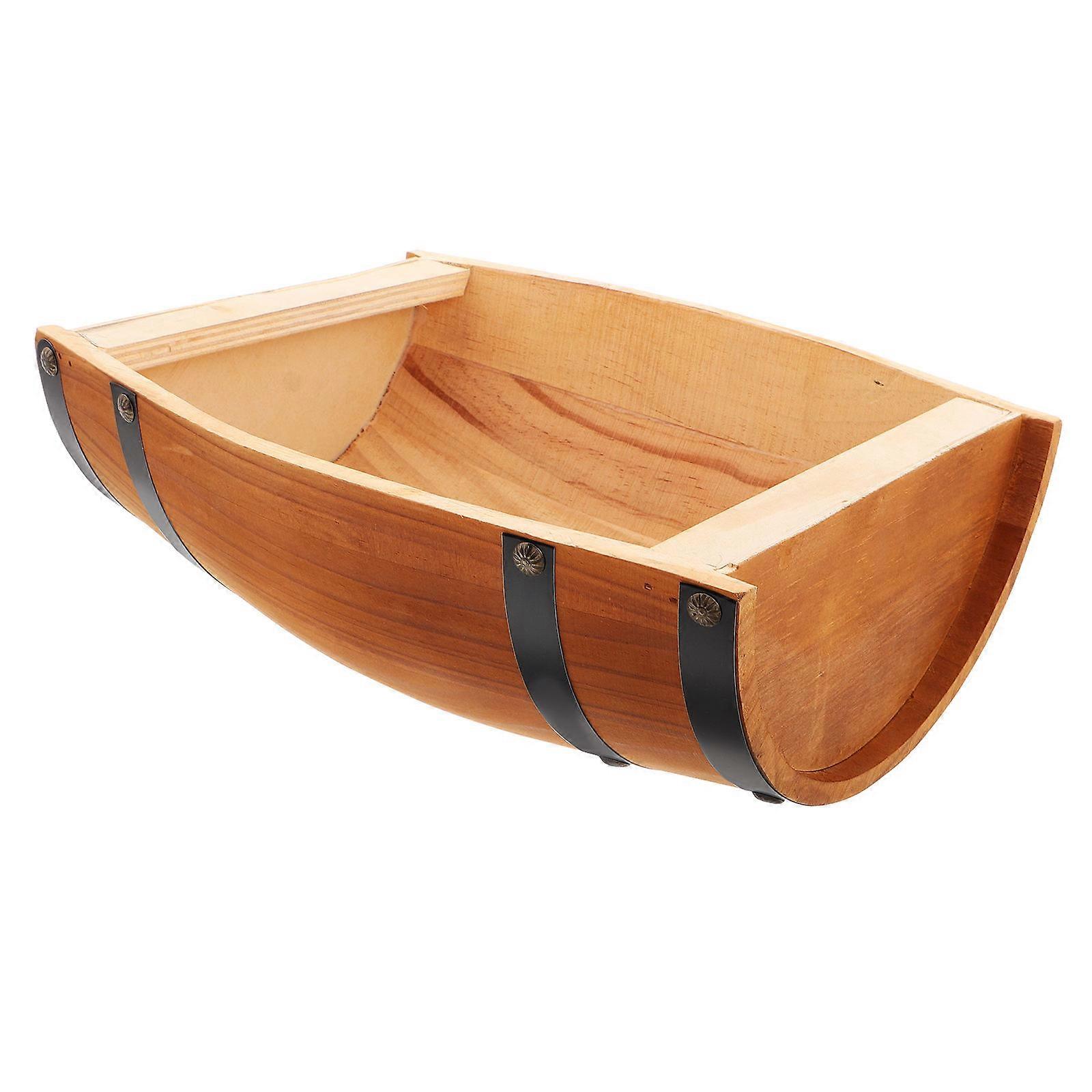 Bar House Decor Small Wine Barrel With Retro Look For Home 1Set