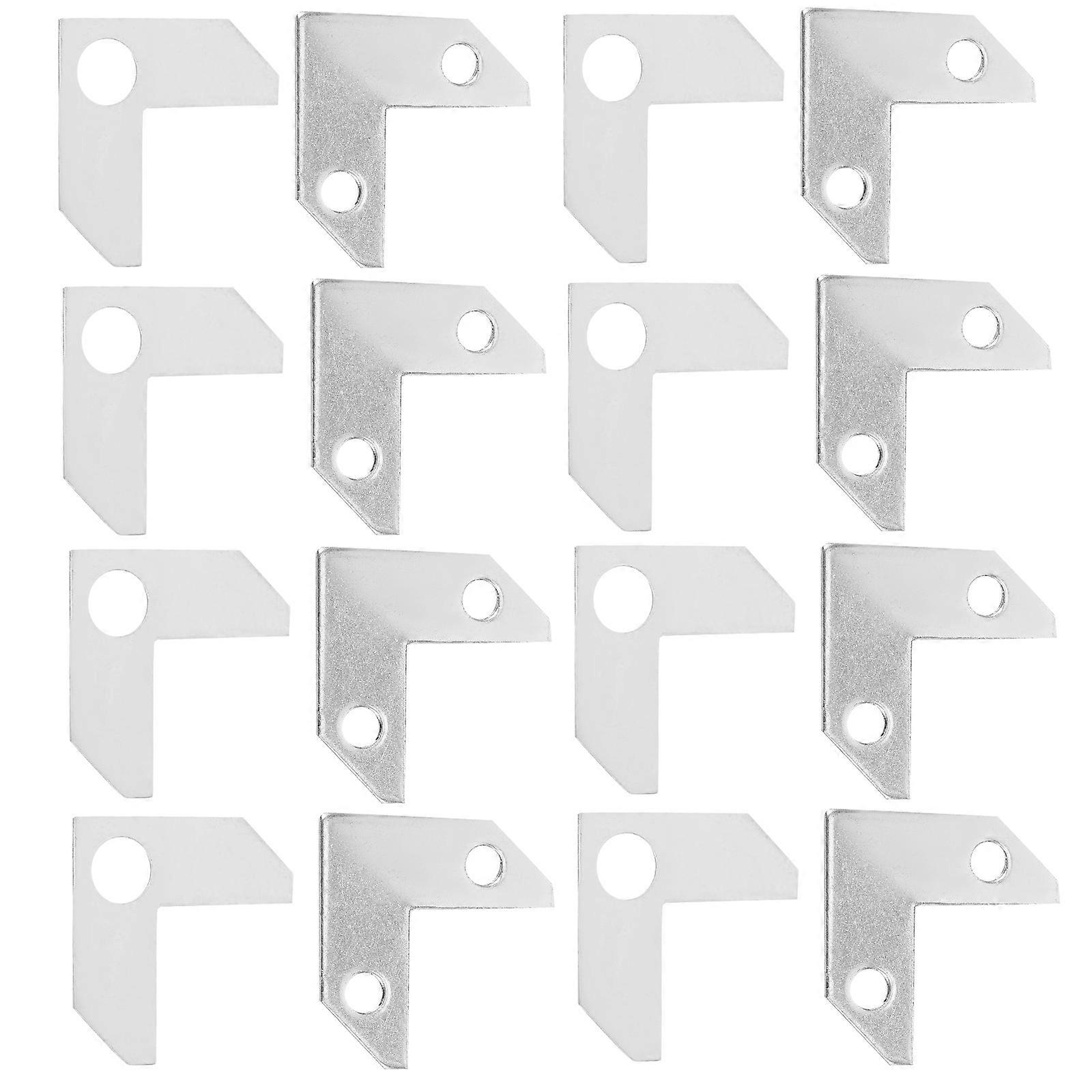 Picture Frame Hardware Small Angle Braces Iron Fixing Secure Connection Decorative Items Galleries 40 Screws