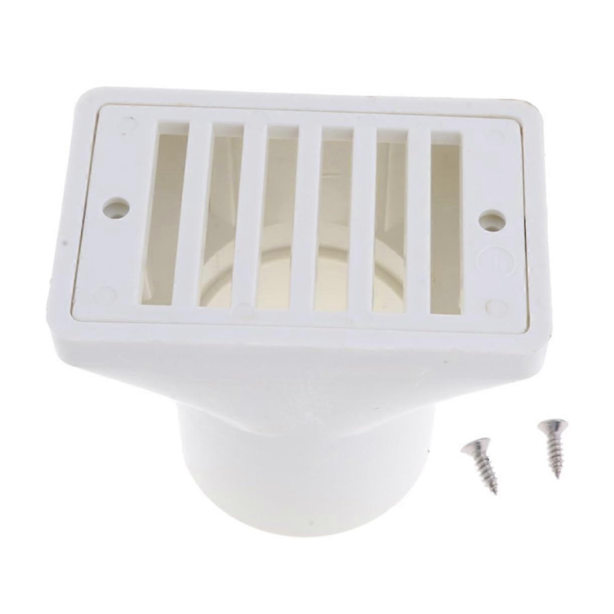 1.5Inch Square Swimming Pool Floor Drain with Automatic Stop for Efficient Water Drainage Outdoor
