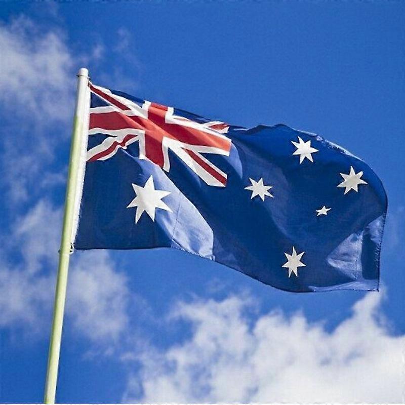 90*150cm 3*5ft Australian flag, size 4 polyester flag with perforation